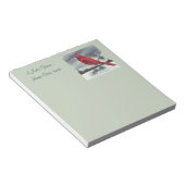 Bloc-note Oiseau cardinal rouge droit (Incliné)