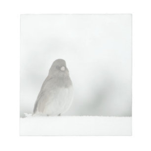 Bloc-note Oiseau d'hiver