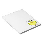 Bloc-note Oiseau jaune aux grands yeux (Incliné)
