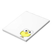 Bloc-note Oiseau jaune aux grands yeux (Tourné)