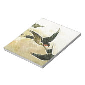 Bloc-note Oiseaux en vol (Tourné)
