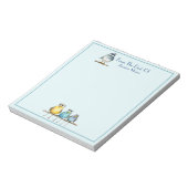 Bloc-note Oiseaux fantaisistes Sur Un Nom De Membre Bloc-Not (Tourné)