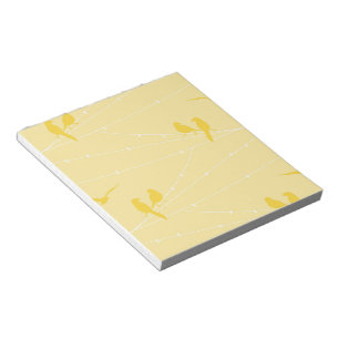 Bloc-note Oiseaux sur fil