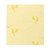 Bloc-note Oiseaux sur fil (Devant)