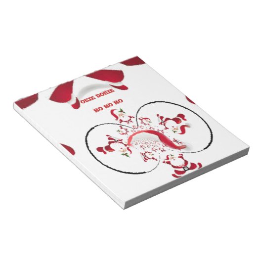 Bloc-note Oki Dokie Père Noël ! (Incliné)