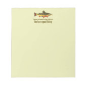 Bloc-note Old fishing saying (Devant)