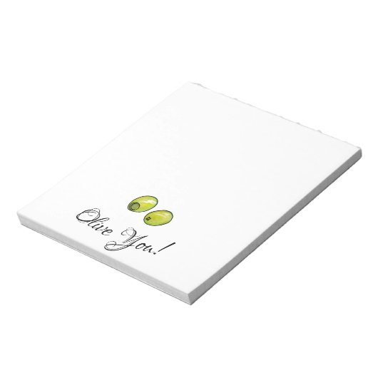 Bloc-note Olive (Tourné)