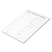 Bloc-note Olive Simple Daily Planner (Incliné)