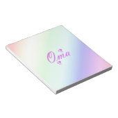 Bloc-note oma (Incliné)