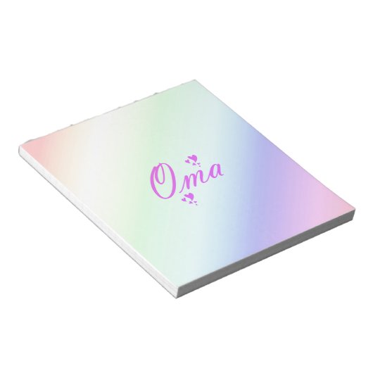 Bloc-note oma (Incliné)
