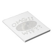 Bloc-note OMG WTF Gopher (Incliné)