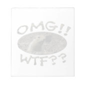 Bloc-note OMG WTF Gopher (Devant)