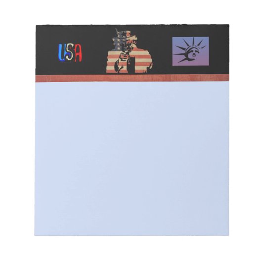 Bloc-note Oncle Sam Note Pad (Devant)