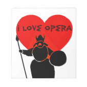 Bloc-note Opéra Lover_ (Devant)