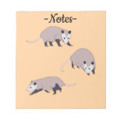 Bloc-note Opossums (Devant)