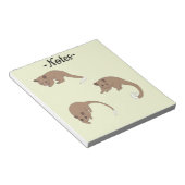 Bloc-note Opossums à queue annelée (Incliné)