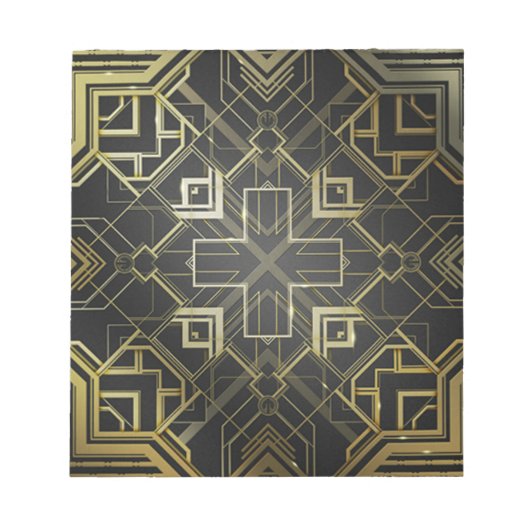 Bloc-note Or décoratif (Devant)