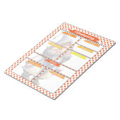 Bloc-note Orange Gnome Nurse - Modèle de pathophysiologie (Incliné)