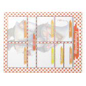 Bloc-note Orange Gnome Nurse - Modèle de pathophysiologie (Devant)