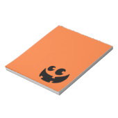 Bloc-note Orange Happy Halloween Citrouille (Tourné)