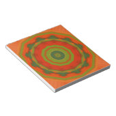 Bloc-note Orange Twirl (Incliné)