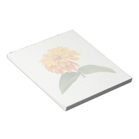 Bloc-note Orange Zinnia (Incliné)