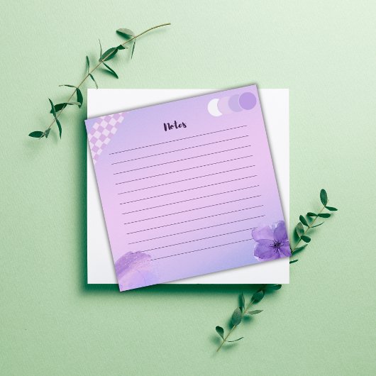 Bloc-note Orchidée majestueuse