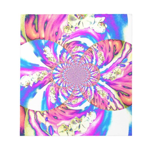 Bloc-note Orchidée solaire Sunrise (Devant)