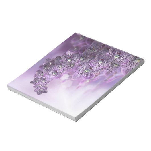 Bloc-note Orchidées de fleurs violettes (Tourné)