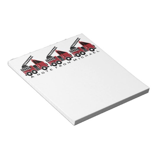 Bloc-note Ordinateur portable personnalisé pour camions à in (Incliné)