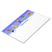 Bloc-note Ordinateur portable personnalisé pour les enfants  (Incliné)