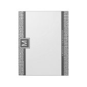 Bloc-note Ordinateurs portables Motifs Abstraits monogrammes (Tourné)