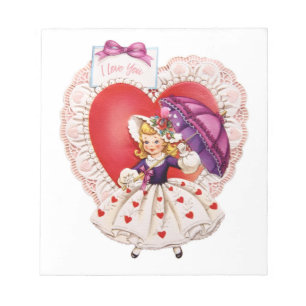 Bloc-note Ordinateurs portables Valentine vintages