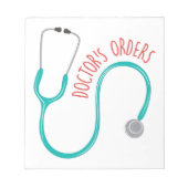 Bloc-note Ordre des médecins (Devant)