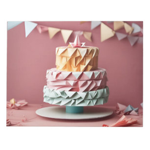 Bloc-note Origami Art - Douceur pour votre fête