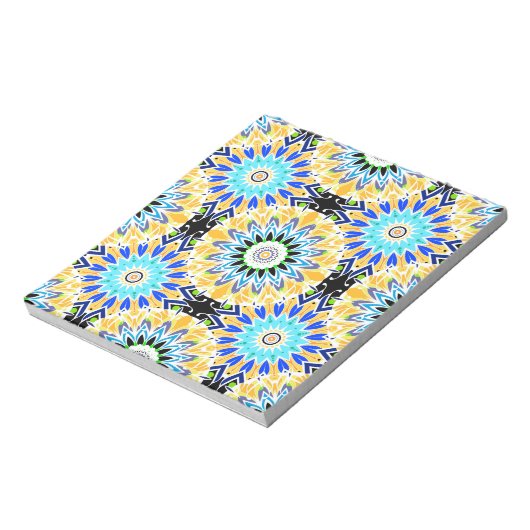 Bloc-note Ornement ethnique (Tourné)