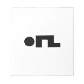 Bloc-note ORZ Emoticon Kaomoji Emoji (Devant)