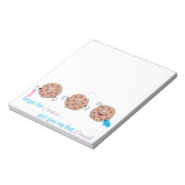 Bloc-note Oubliez les cookies (Tourné)