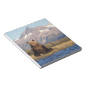 Bloc-note ours brun, Ursus arctos, grizzli, Ursus (Incliné)