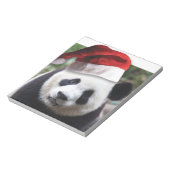 Bloc-note Ours de panda Noël (Tourné)