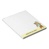 Bloc-note Ours de Yogi portant un ours de Cindy (Incliné)