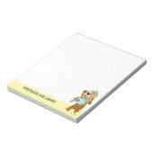 Bloc-note Ours de Yogi portant un ours de Cindy (Tourné)