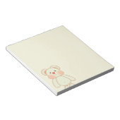 Bloc-note Ours Dessiné en Pixel Art Mignon (Incliné)