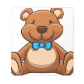 Bloc-note Ours en peluche (Devant)