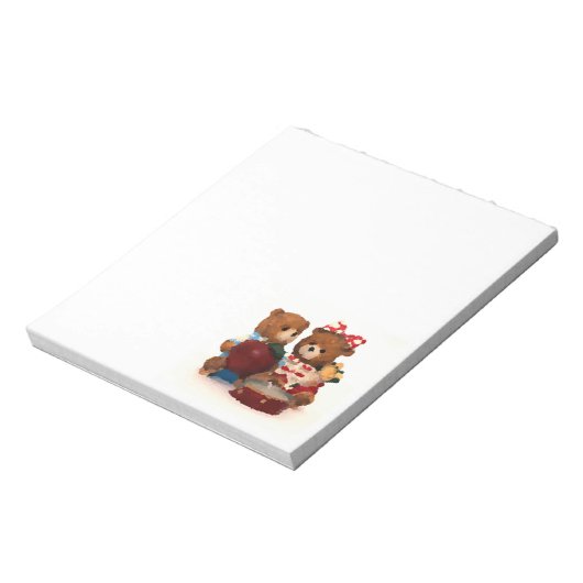 Bloc-note ours en peluche (Tourné)