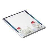 Bloc-note Ours Notepad-Polaires (Incliné)