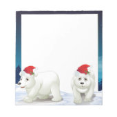 Bloc-note Ours Notepad-Polaires (Devant)