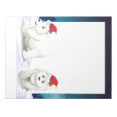 Bloc-note Ours Notepad-Polaires (Devant)