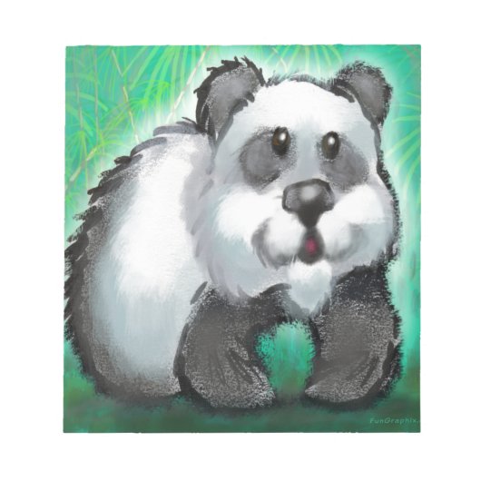 Bloc-note Ours Panda (Devant)