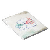 Bloc-note Ours polaires Couple (Incliné)